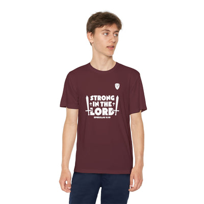 Youth Strong in the Lord Tee - Inspirational Faith-Based Shirt